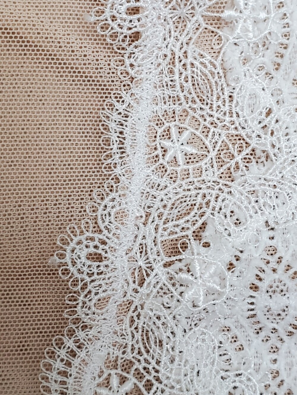 Victoria's Secret Romantic Boho Lace Sheer Bodysuit Bell Sleeves Size XS - Picture 9 of 11